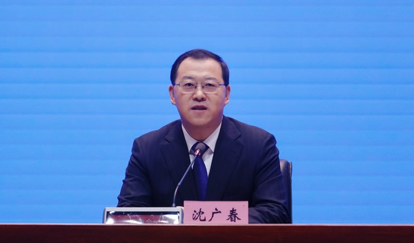 黑龍江省文化和旅游廳副廳長沈廣春。張澍攝