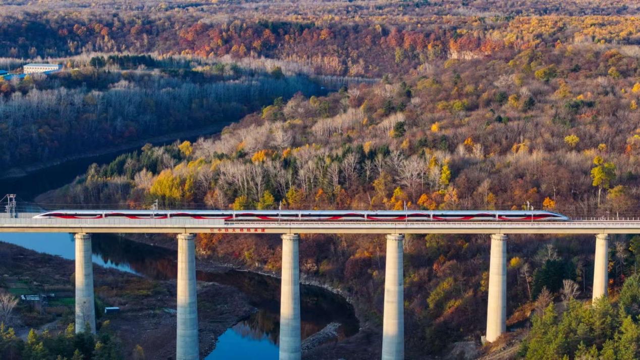 沈白高鐵正式開通運(yùn)營。受訪方供圖